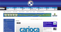 Desktop Screenshot of futsalrj.com.br